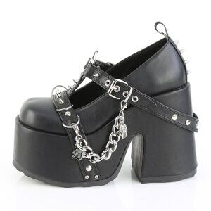Gothic Platform T-Strap Heel Maryjane Shoes